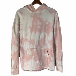 Cotton On Garments Pink Tie Dye Hoodie